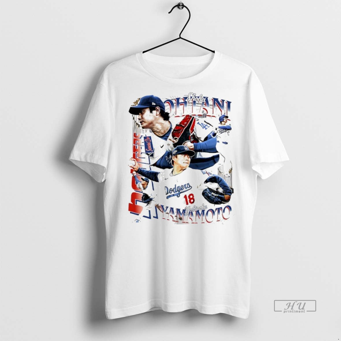 Officials Shohei Ohtani And Yoshinobu Yamamoto Los Angeles Dodgers 2025 World Series Champs Graphic Premium T-Shirts,...