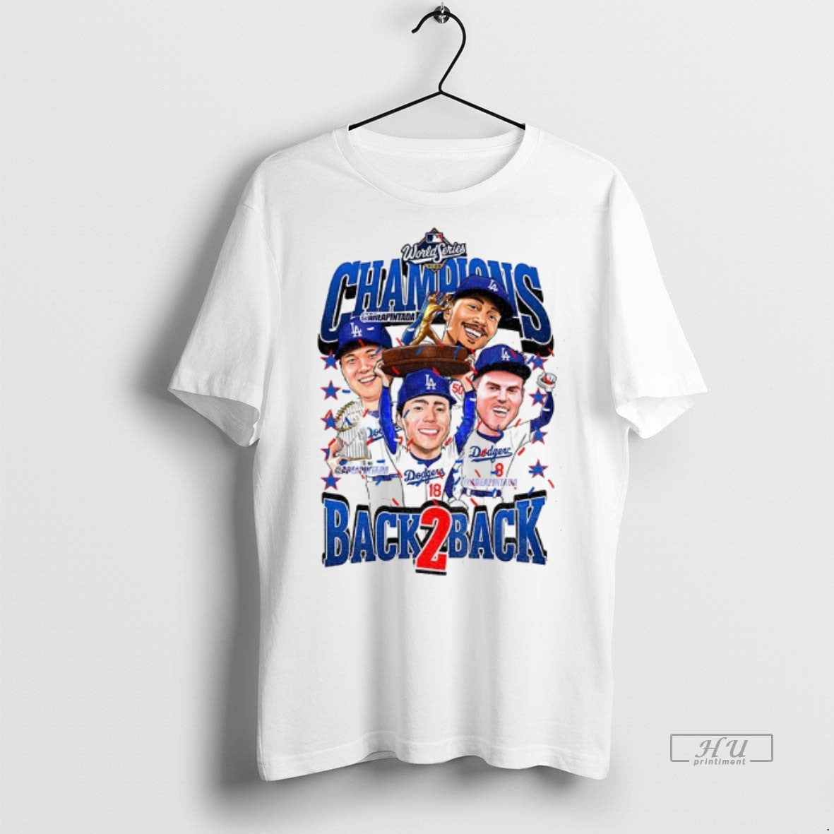 Officials Shohei Ohtani Big Four Los Angeles Dodgers World Series Champions Back To Back Cartoon T-Shirts, Hoodie, Sweatshirt