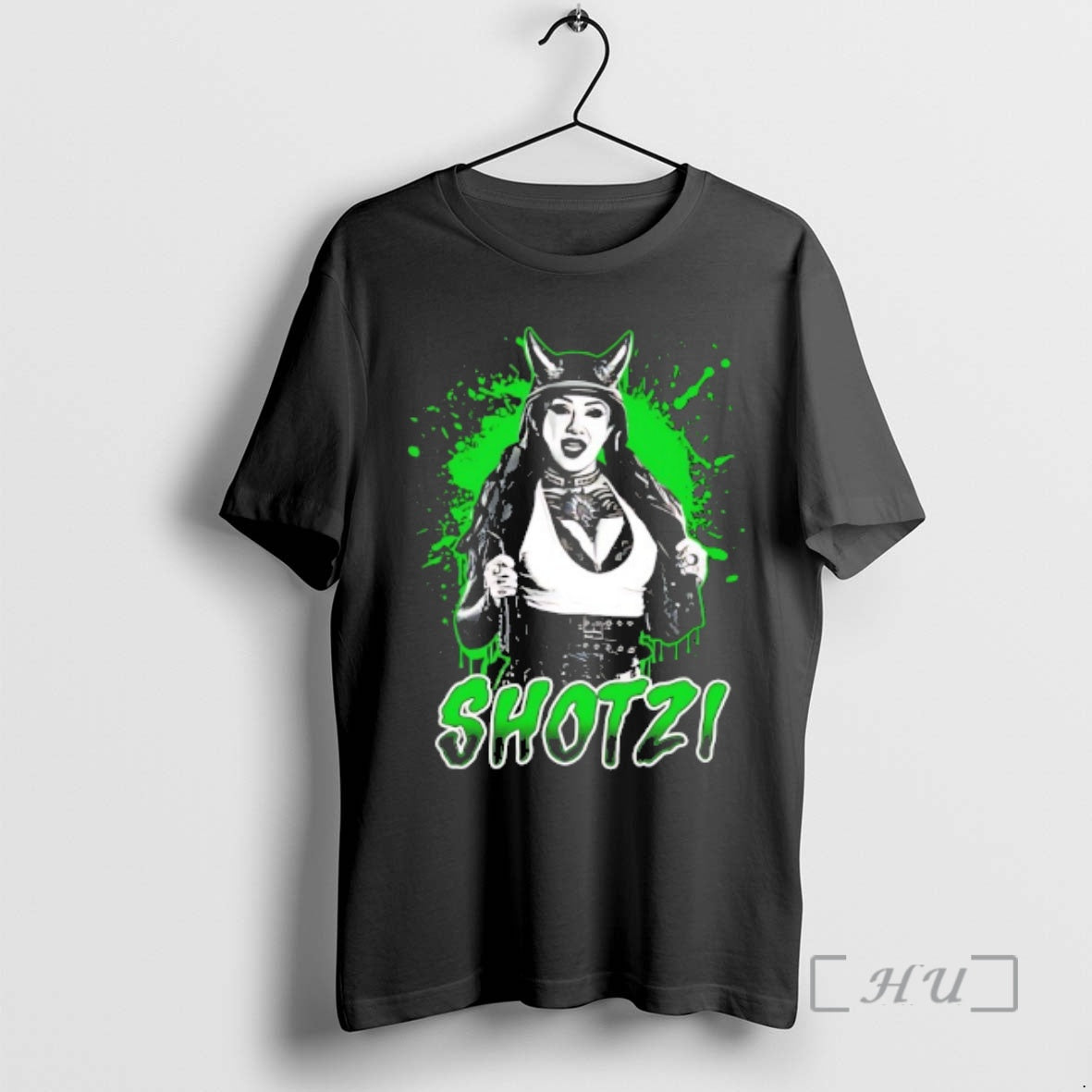 Officials Shotzi Green Splatter T-Shirts, Hoodie, Sweatshirt | InkNestWear.com
