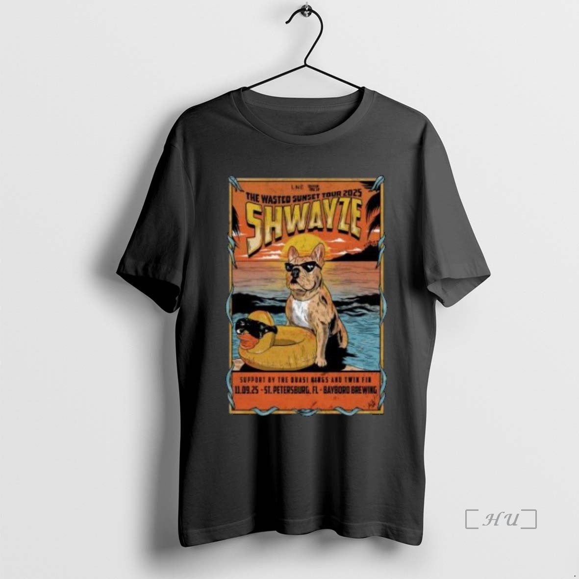 Officials Shwayze Bayboro Brewing St Petersburg Fl 11 9 2025 T-Shirts, Hoodie, Sweatshirt | InkNestWear.com