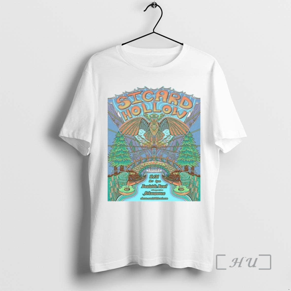 Officials Sicard Hollow Fall Tour Eastside Bowl Nashville Tn Nov 21 2025 Premium T Shirts Hoodie, Sweatshirt