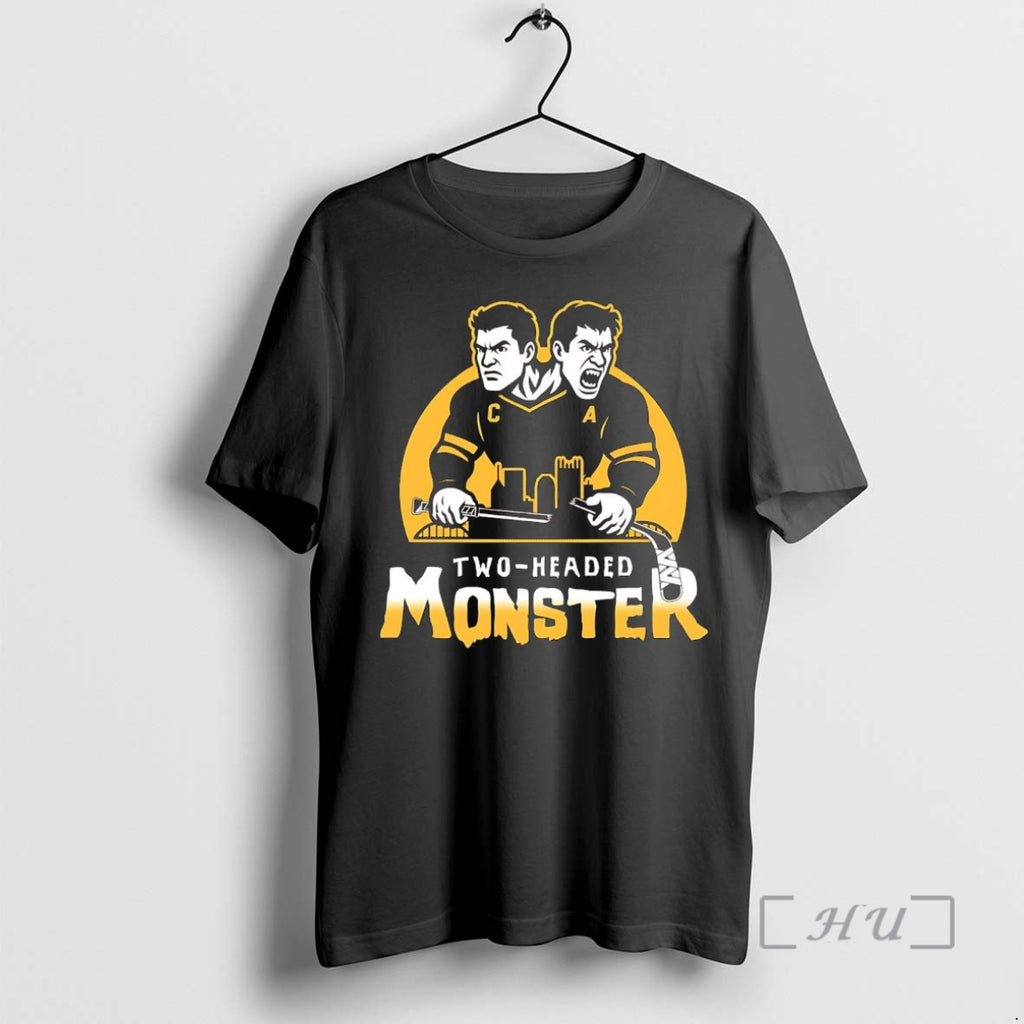Officials Sidney Crosby And Evgeni Malkin Two Headed Monster Penguins T-Shirts, Hoodie, Sweatshirt | InkNestWear.com