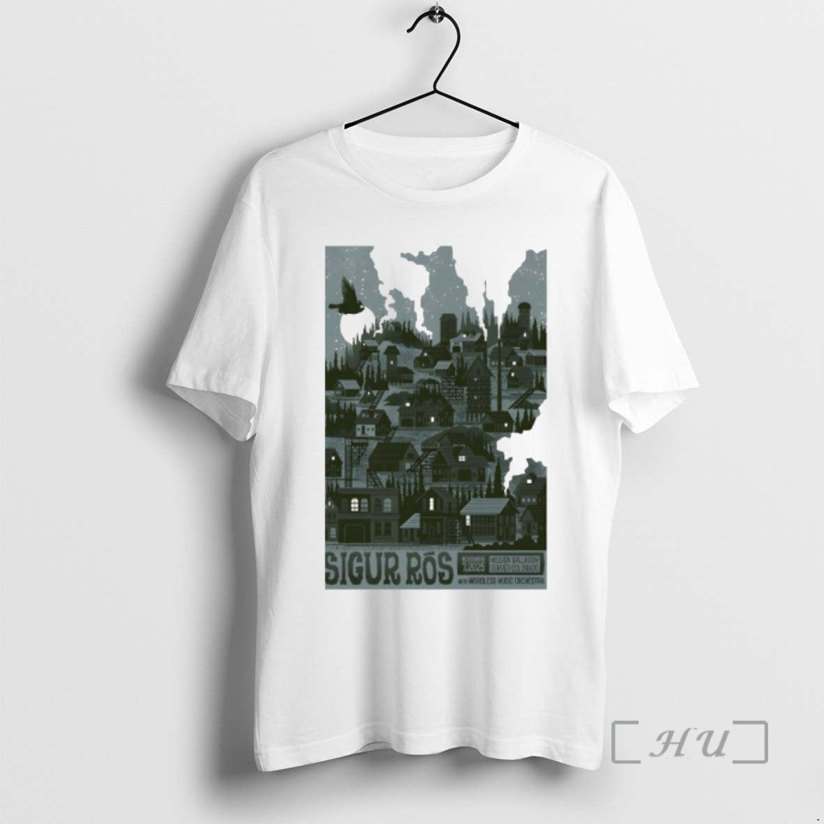 Officials Sigur Ros Nov 7th 2025 Mission Ballroom Denver Co T-Shirts, Hoodie, Sweatshirt | InkNestWear.com