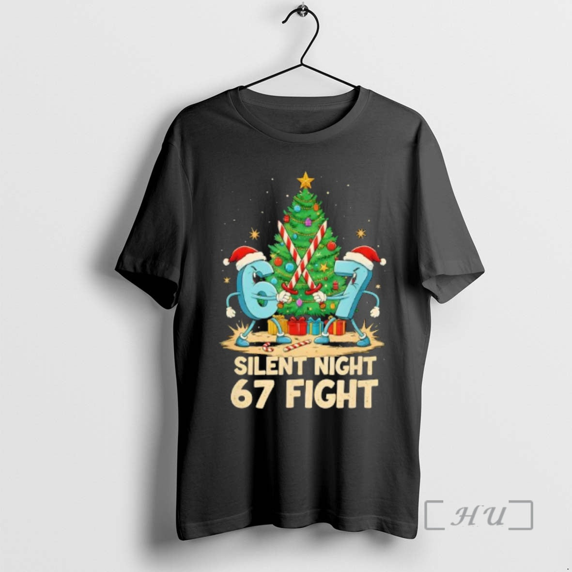 Officials Silent Night 67 Fight Funny Christmas T-Shirts, Hoodie, Sweatshirt | InkNestWear.com
