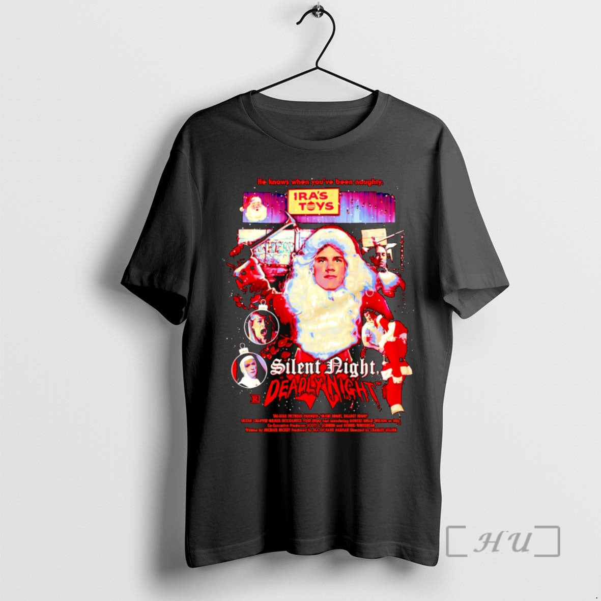 Officials Silent Night Deadly Night Seasons Beatings Horror Movie T-Shirts, Hoodie, Sweatshirt | InkNestWear.com
