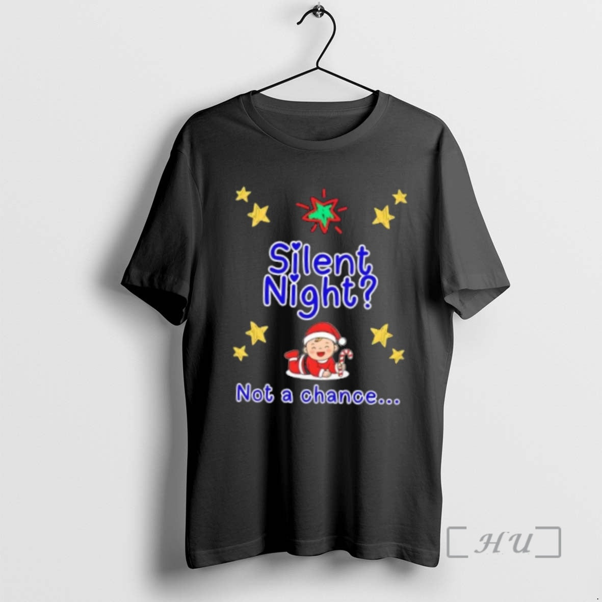 Officials Silent Night Not A Chance Christmas T-Shirts, Hoodie, Sweatshirt | InkNestWear.com