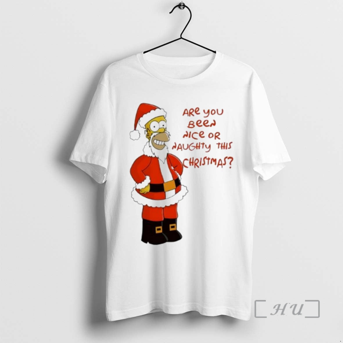Officials Simpsons Are You Been Nice Or Naughty This Christmas T-Shirts, Hoodie, Sweatshirt | InkNestWear.com