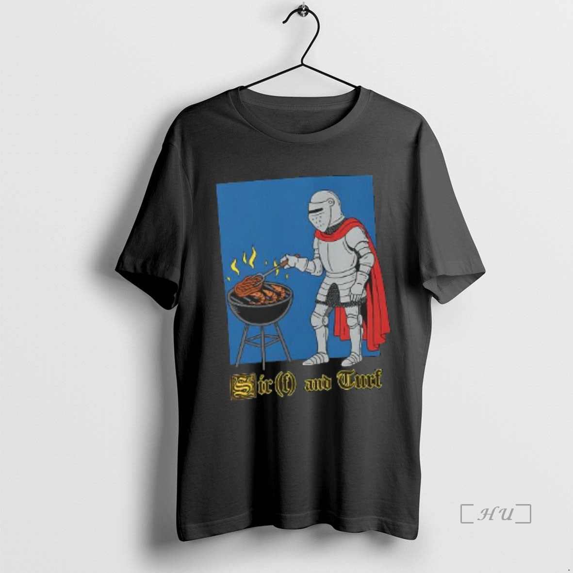 Officials Sirf And Turf Knight Is Grilling Meat T-Shirts, Hoodie, Sweatshirt | InkNestWear.com