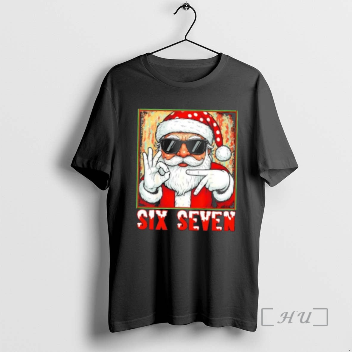 Officials Six Seven Meme Christmas Cool Santa Saying Funny T-Shirts, Hoodie, Sweatshirt | InkNestWear.com