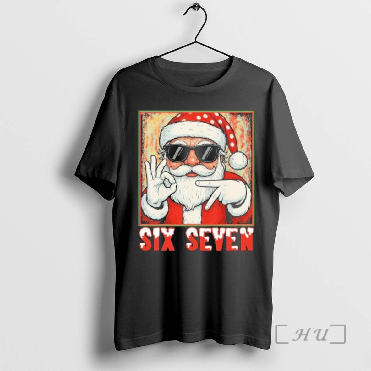 Officials Six Seven Meme Christmas Cool Santa Saying T-Shirts, Hoodie, Sweatshirt | InkNestWear.com