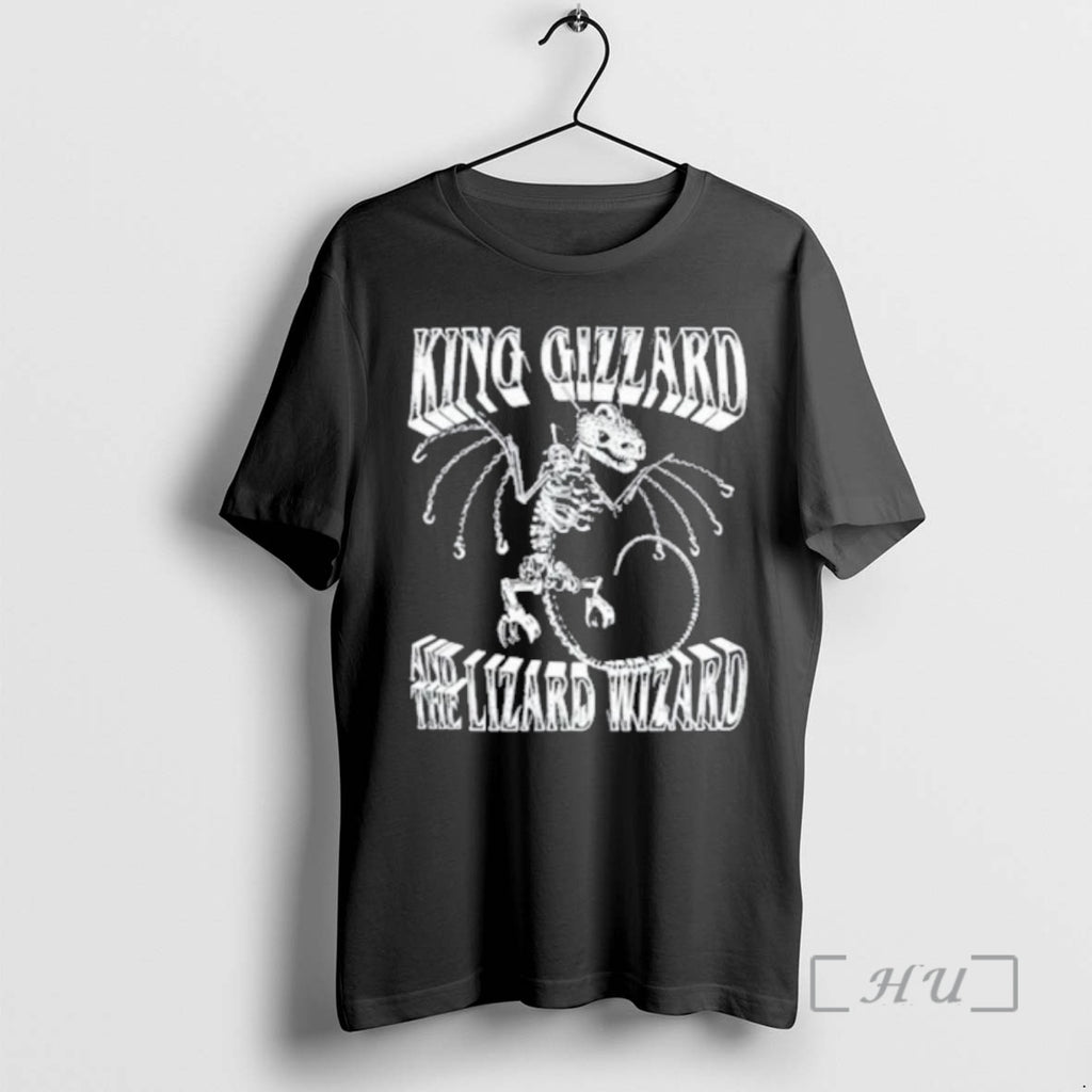 Officials Skeleton Daragon King Gizzard And The Lizard Wizard Tour 2026 Premium T Shirts Sweater