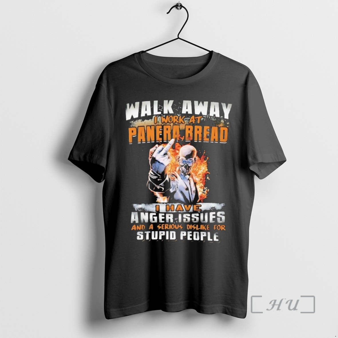 Officials Skeleton Walk Away I Work At Panera Bread I Have Anger Issues Premium T-Shirts, Hoodie, Sweatshirt