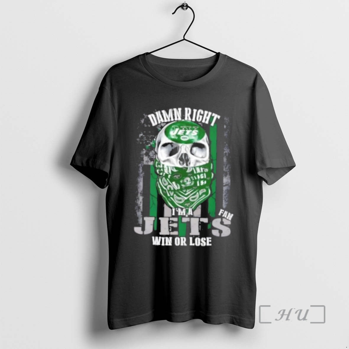 Officials Skull Damn Right Im A New York Jets Fan Win Or Lose Us Flag T-Shirts, Hoodie, Sweatshirt | InkNestWear.com