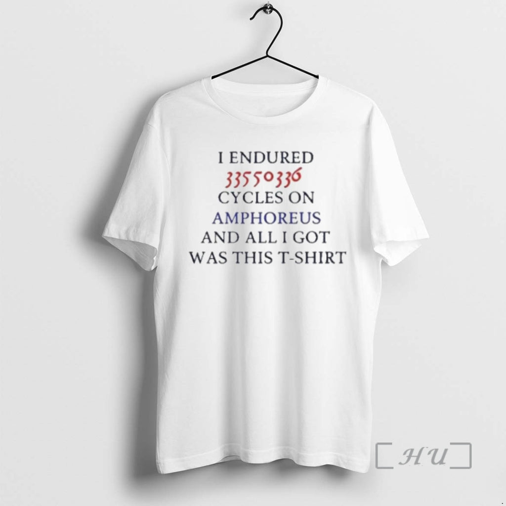 Officials Sleepykssi I Endured 33550336 Cycles On Amphoreus And All I Got Was This Premium T-Shirts, Hoodie, Sweatshirt