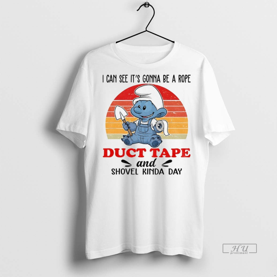 Officials Smurf I Can See Its Gonna Be A Rope Duct Tape And Shovel Kinda T-Shirts, Hoodie, Sweatshirt | InkNestWear.com