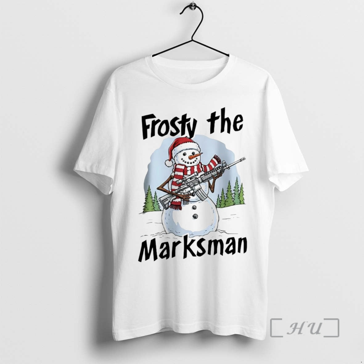 Officials Snowman Frosty The Marksman Christmas T-Shirts, Hoodie, Sweatshirt | InkNestWear.com