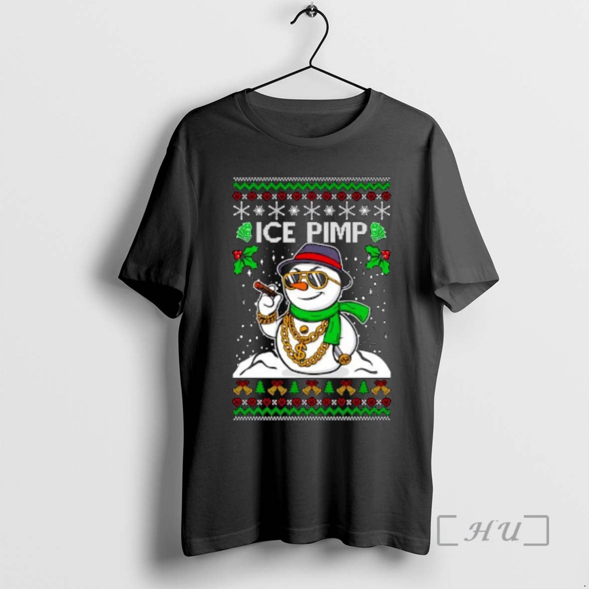 Officials Snowman Ice Pimp Ugly Christmas Ornaments T-Shirts, Hoodie, Sweatshirt | InkNestWear.com