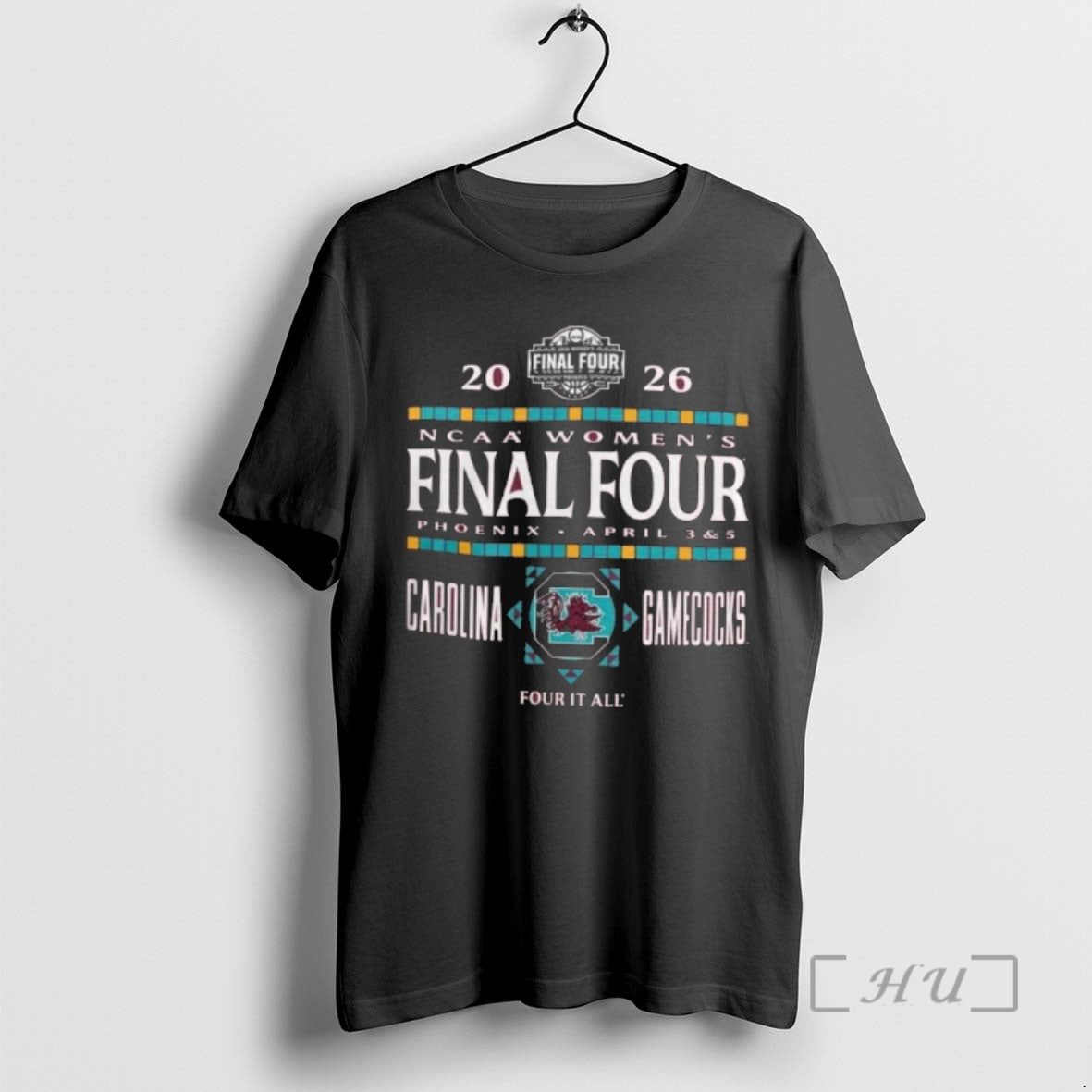 Officials South Carolina Gamecocks 2026 Ncaa Womens Final Four Phoenix Az Premium T Shirts Sweater