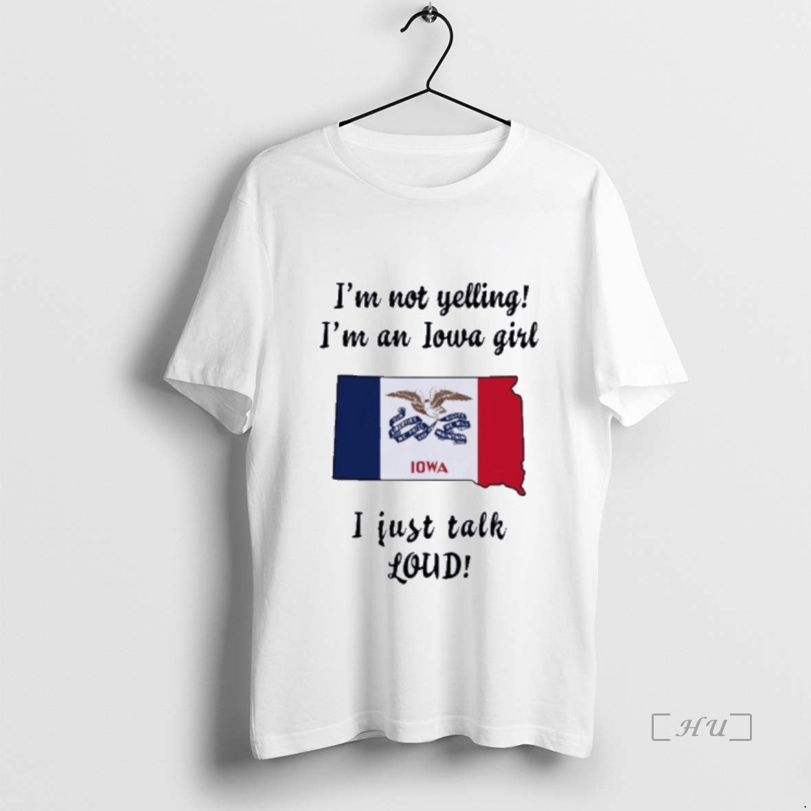 Officials South Dakota Map Im Not Yelling Im An Iowa Girl I Just Talk Loud T-Shirts, Hoodie, Sweatshirt | InkNestWear.com