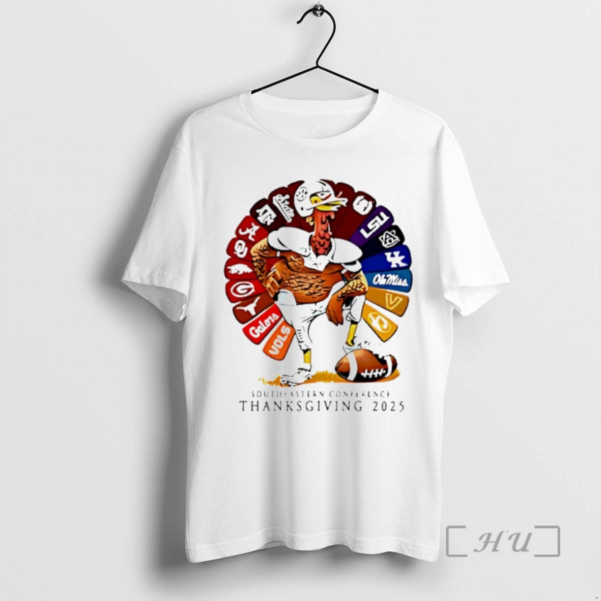 Officials Southeastern Conference Thanksgiving 2025 Turkey Sport Teams T-Shirts, Hoodie, Sweatshirt | InkNestWear.com