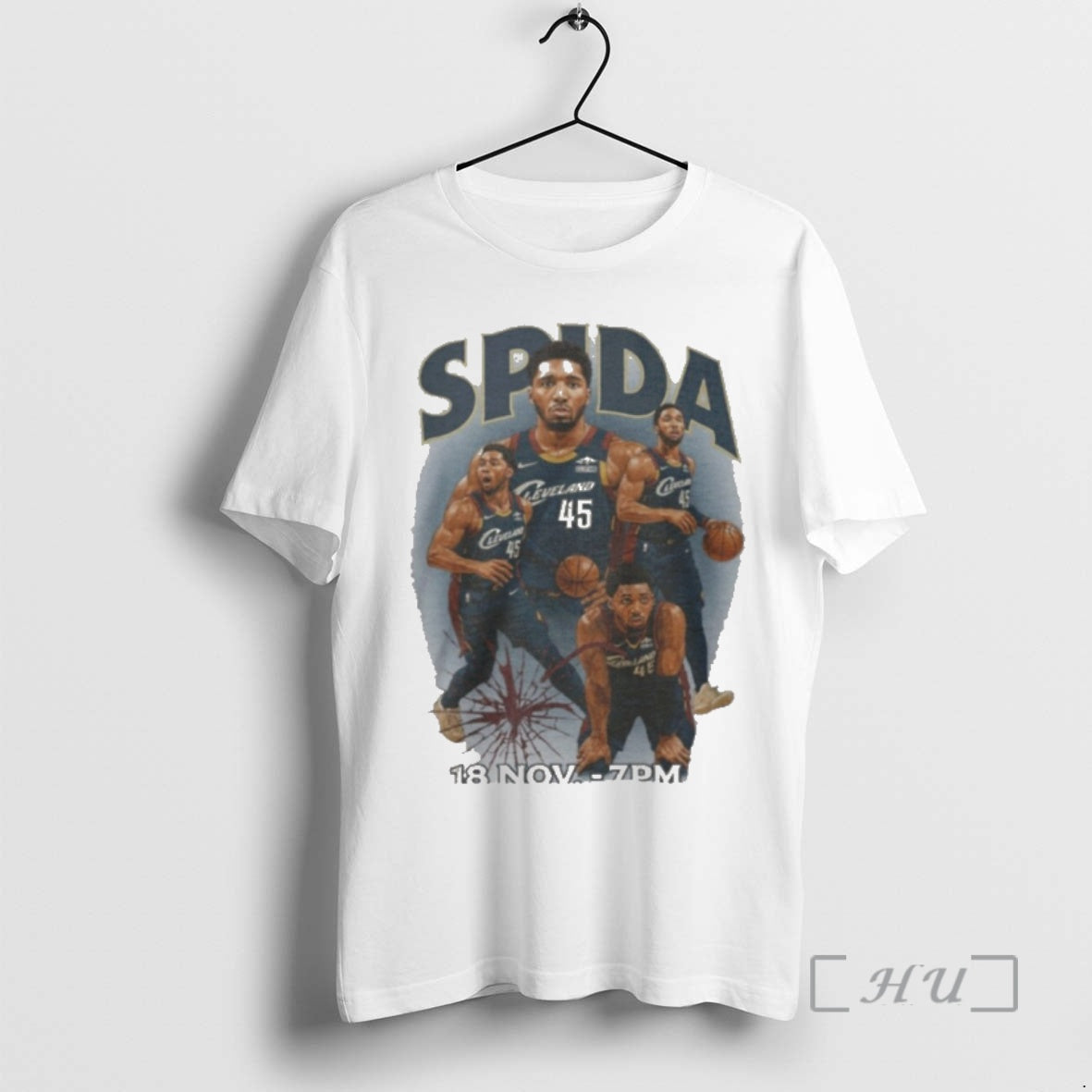 Officials Spida Donovan Mitchell Cleveland Cavaliers 18 November 2025 T-Shirts, Hoodie, Sweatshirt | InkNestWear.com