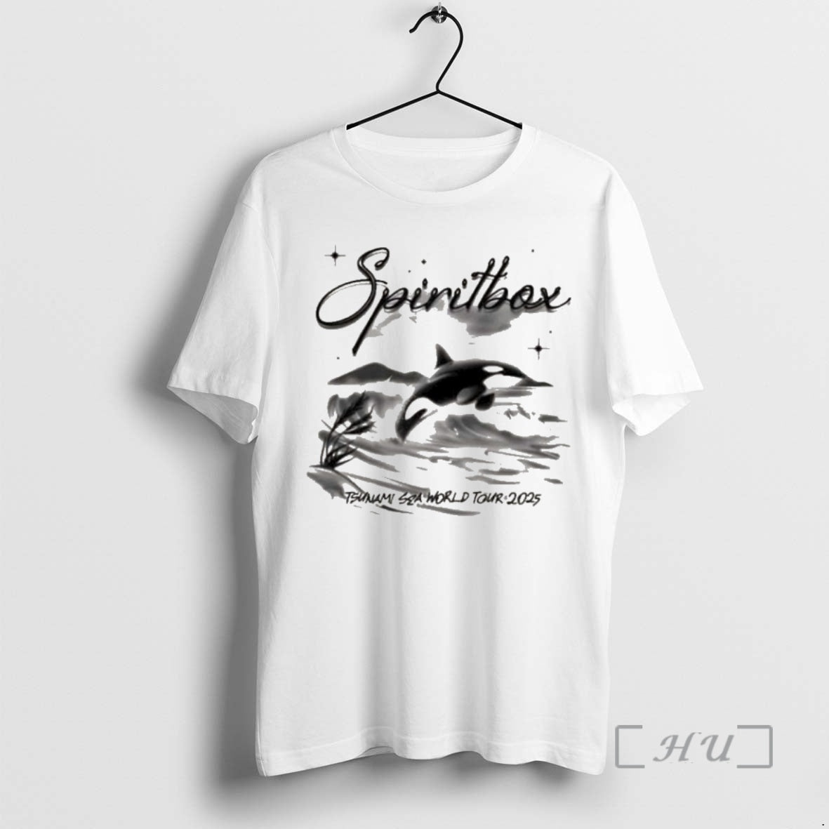 Officials Spiritbox Tsunami Sea World Tour 2025 Orca Whale T-Shirts, Hoodie, Sweatshirt | InkNestWear.com
