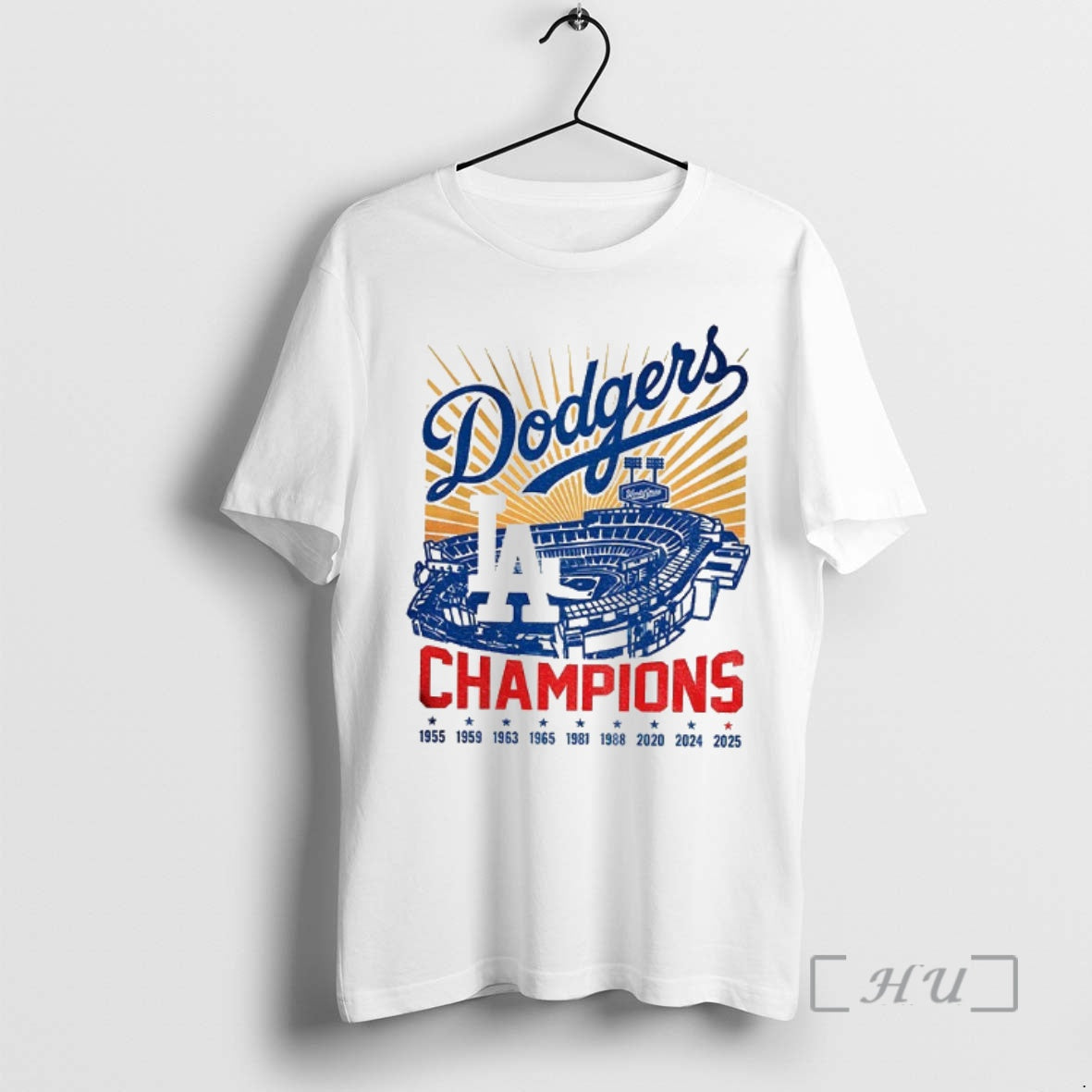 Officials Stadium 2025 Los Angeles Dodgers Baseball World Series Champion 1955 2025 T-Shirts, Hoodie, Sweatshirt