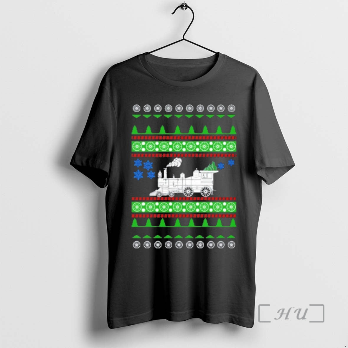 Officials Steam Train Locomotive Ugly Christmas T-Shirts, Hoodie, Sweatshirt | InkNestWear.com