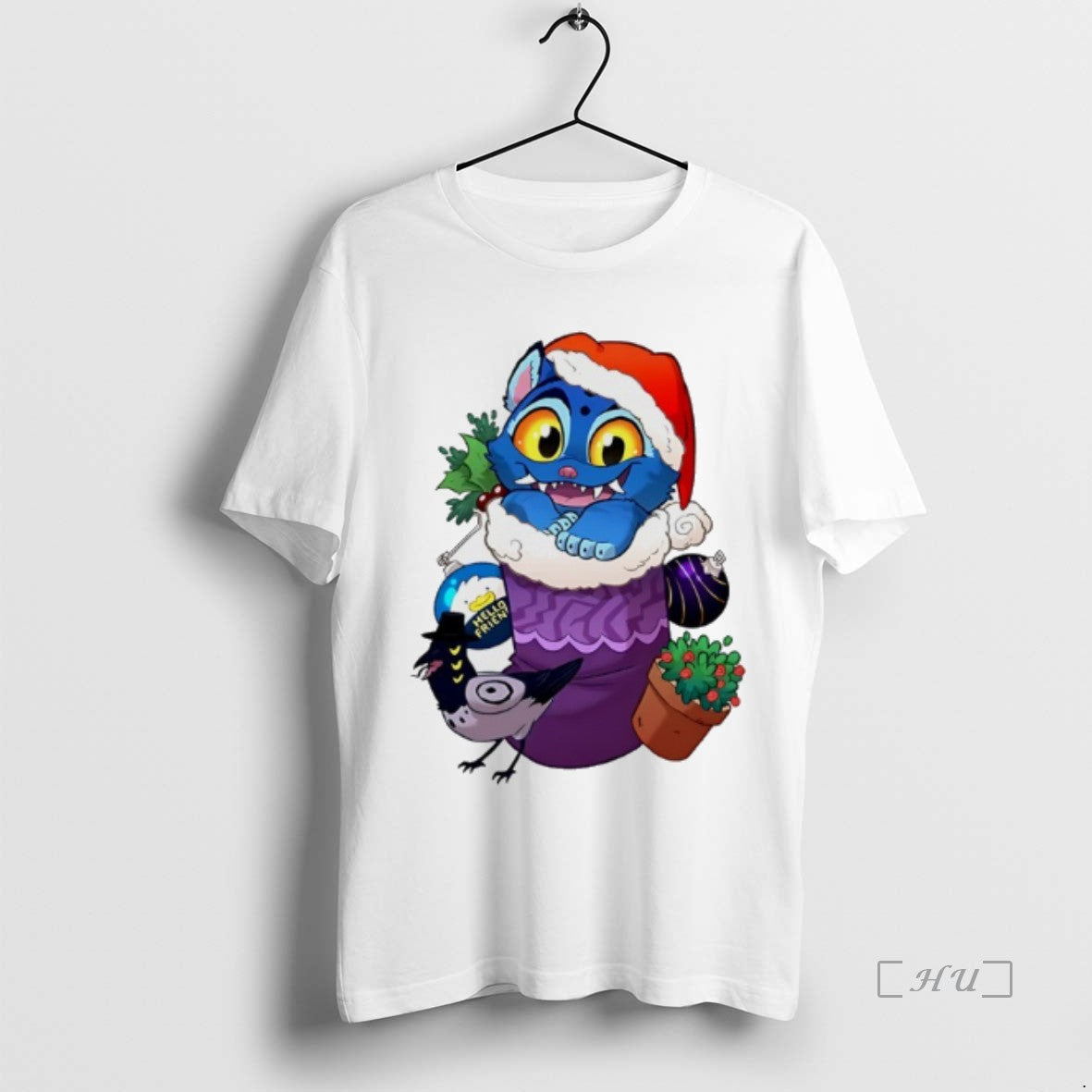 Officials Stocking Stuffer Derpy Tiger Kpop Demon Hunters Christmas T-Shirts, Hoodie, Sweatshirt | InkNestWear.com
