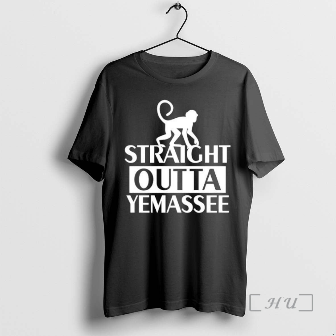 Officials Straight Outta Yemassee Monkey T-Shirts, Hoodie, Sweatshirt | InkNestWear.com