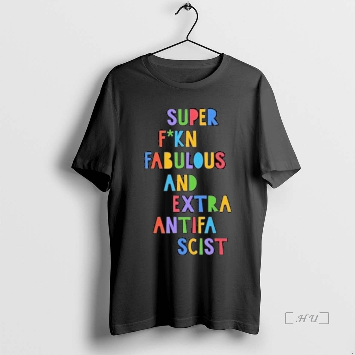 Officials Super Fucking Fabulous And Extra Antifa Scist Circle Black T-Shirts, Hoodie, Sweatshirt | InkNestWear.com