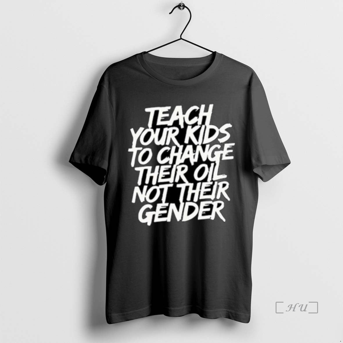 Officials Teach Your Kids To Change Their Oil Not Their Gender Circle Black Premium T-Shirts, Hoodie, Sweatshirt