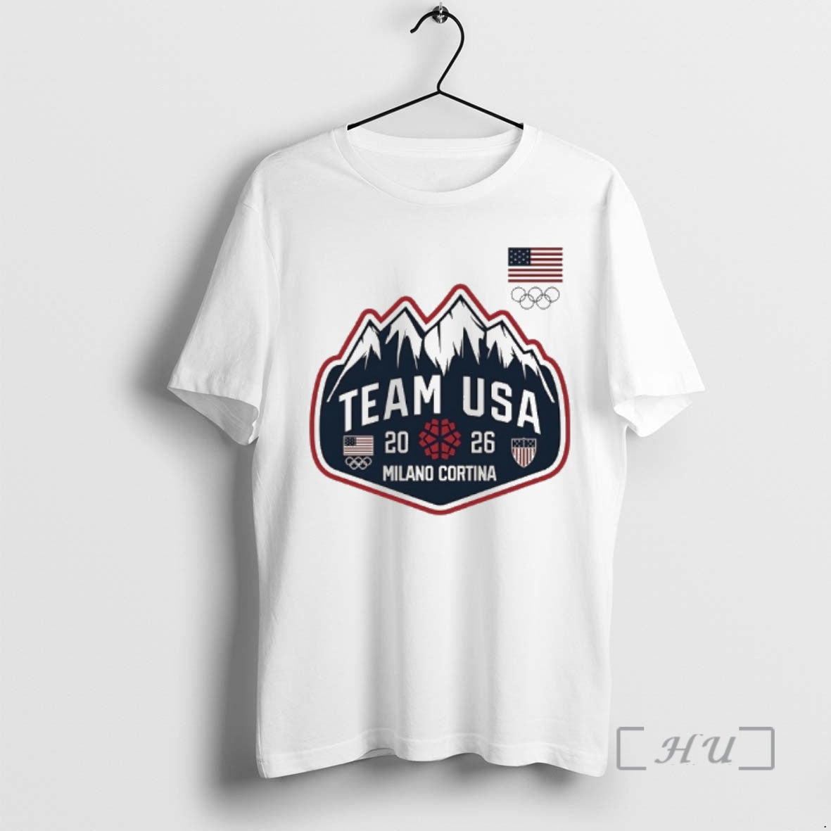 Officials Team Usa 2026 Mountain Patch Milano Cortina T-Shirts, Hoodie, Sweatshirt | InkNestWear.com
