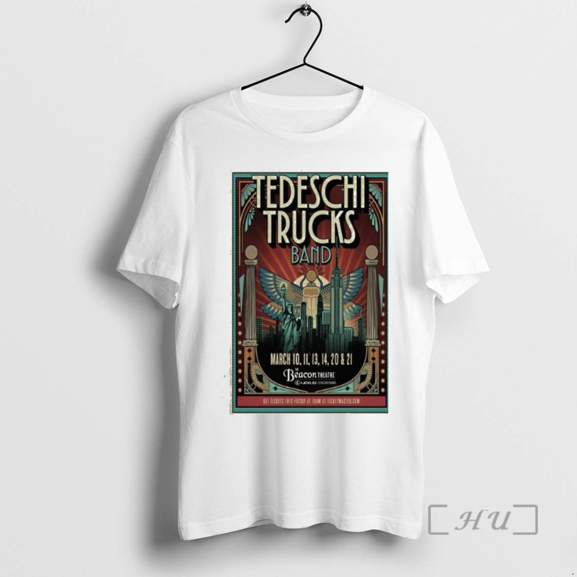Officials Tedeschi Trucks Band The Beacon Theatre New York Ny March 10 21 2026 Premium T-Shirts, Hoodie, Sweatshirt
