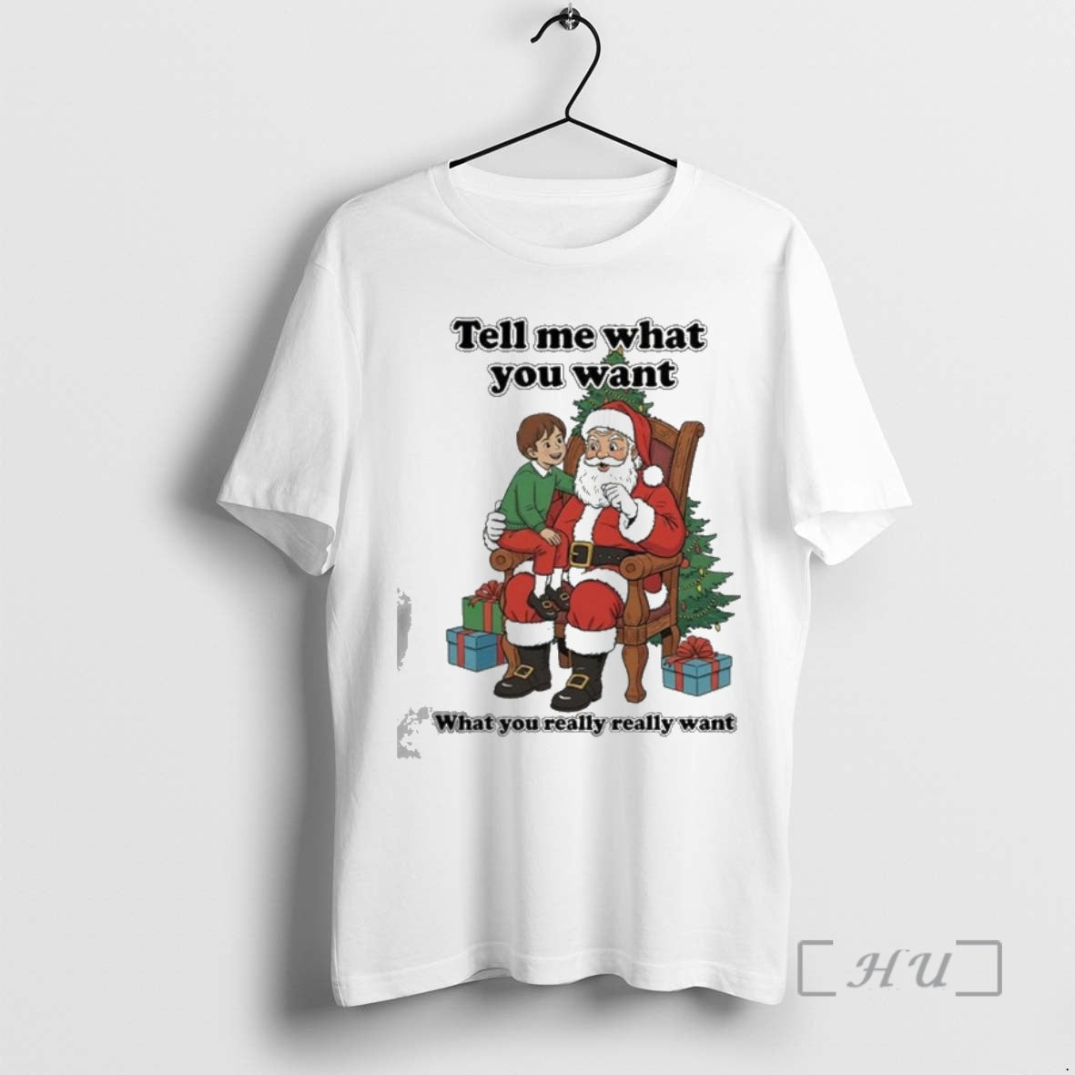 Officials Tell Me What You Want What You Really Really Want Father Christmas Santa Premium T-Shirts, Hoodie, Sweatshirt