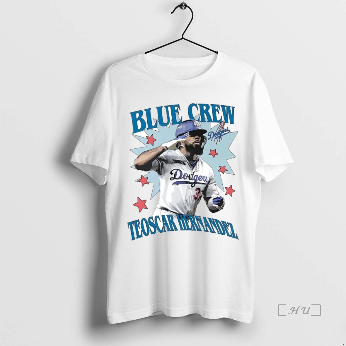 Officials Teoscar Hernandez Blue Crew Dodgers T-Shirts, Hoodie, Sweatshirt | InkNestWear.com