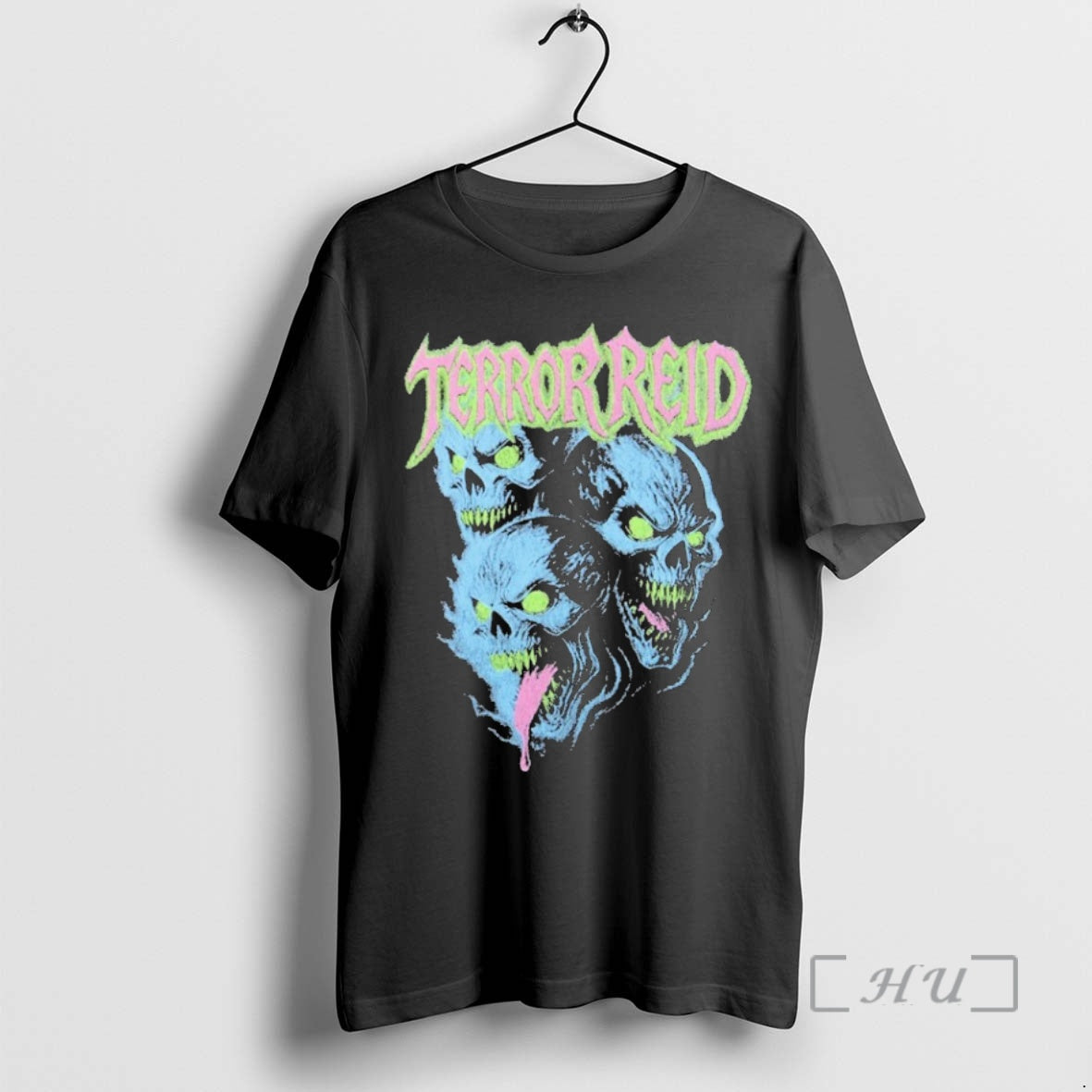 Officials Terror Reid 3 Headed Skull T-Shirts, Hoodie, Sweatshirt | InkNestWear.com