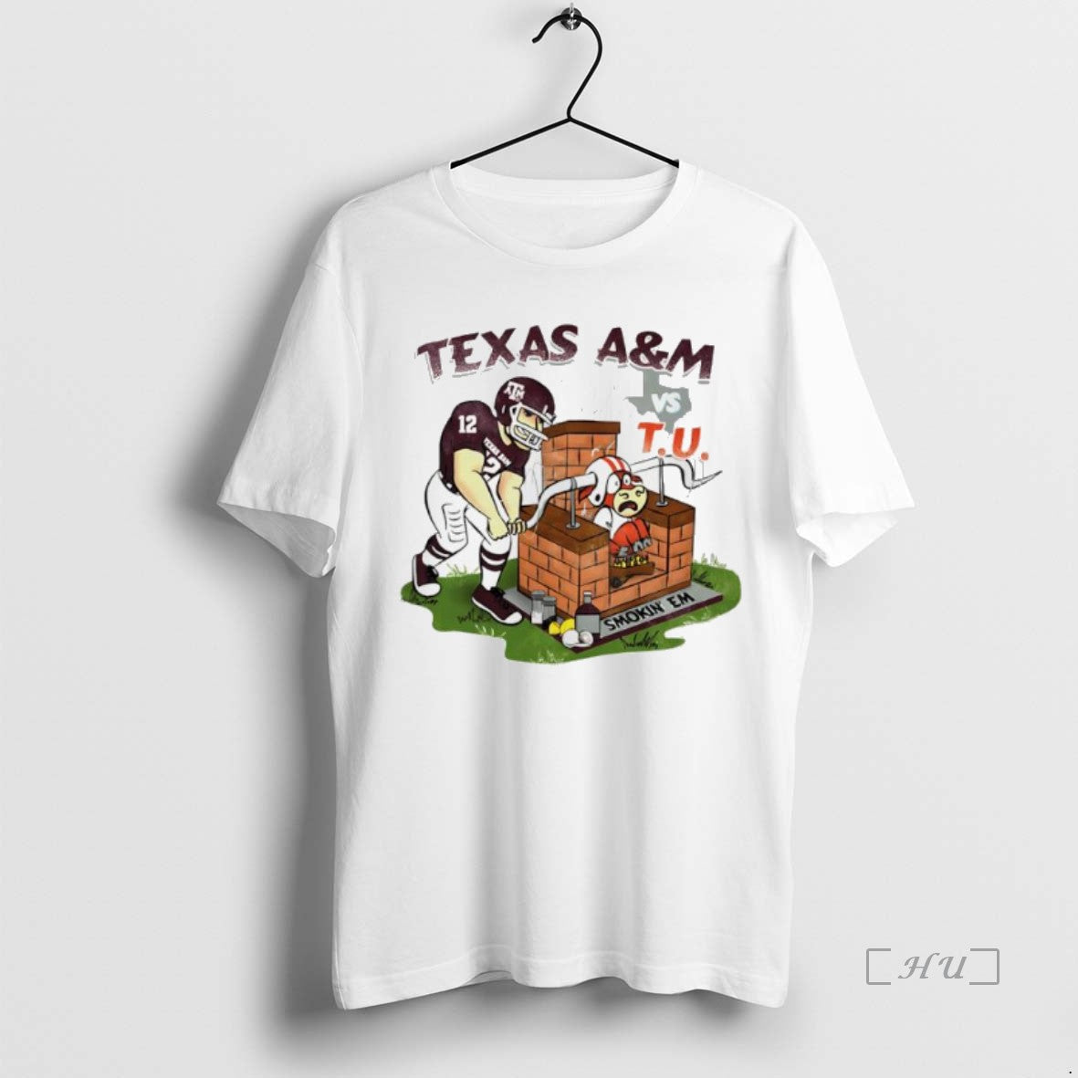 Officials Texas Am Vs Tu Smokin Em T-Shirts, Hoodie, Sweatshirt | InkNestWear.com