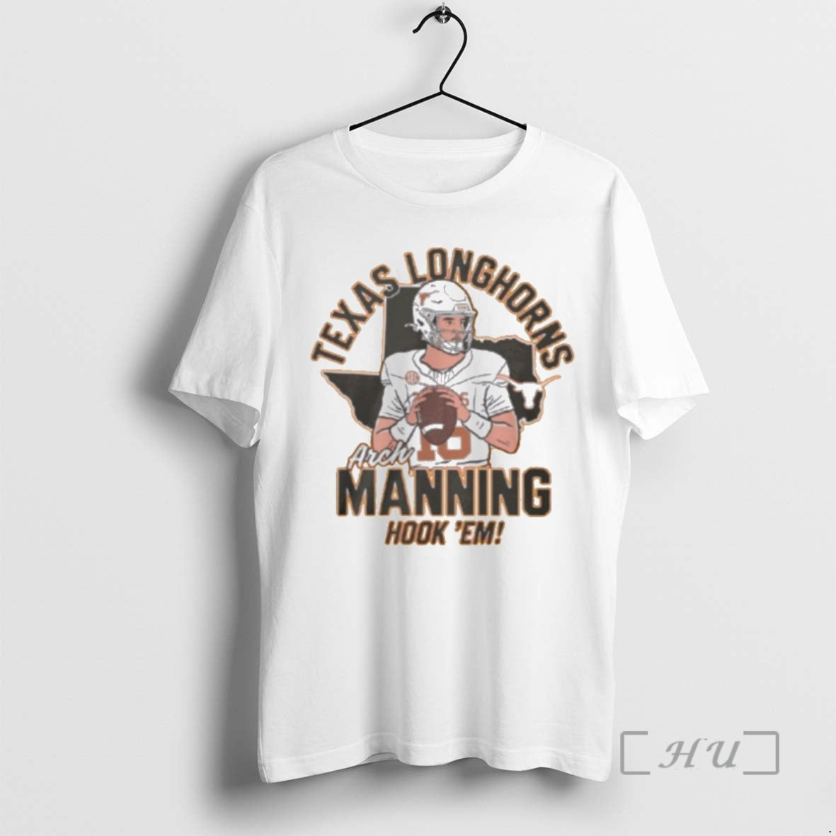 Officials Texas Longhorns Arch Manning Hook Em T-Shirts, Hoodie, Sweatshirt | InkNestWear.com