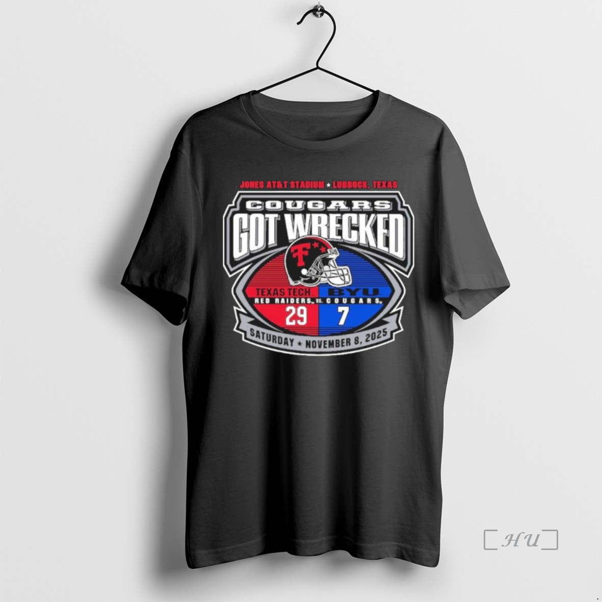 Officials Texas Tech 2025 Wrecked Byu Gameday Score T-Shirts, Hoodie, Sweatshirt | InkNestWear.com