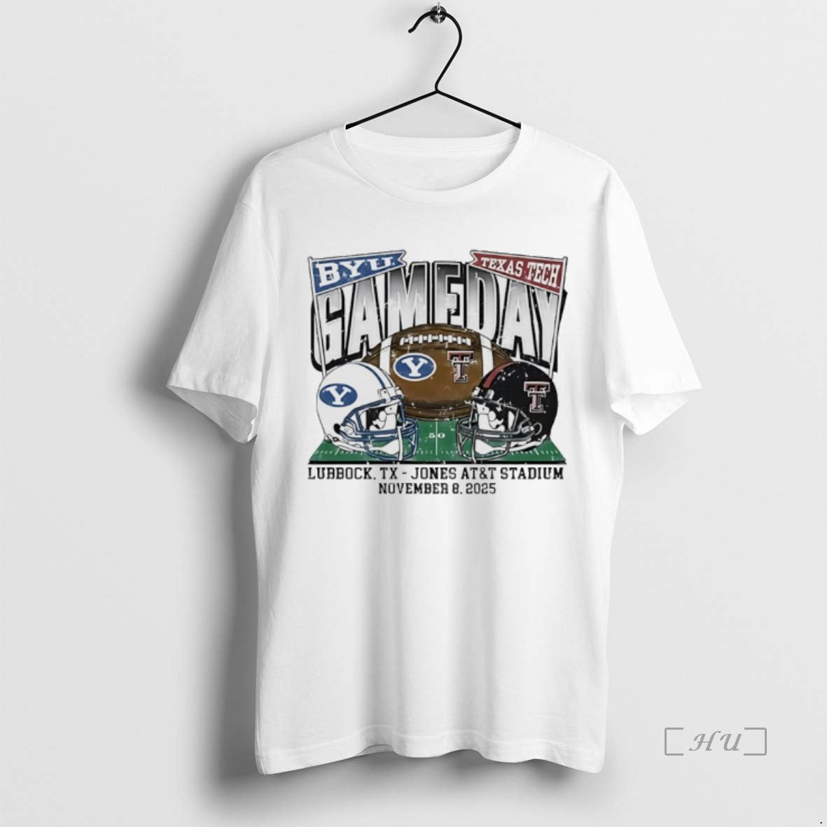 Officials Texas Tech Red Raiders Vs Byu Cougars 2025 Game Day Helmet T-Shirts, Hoodie, Sweatshirt | InkNestWear.com