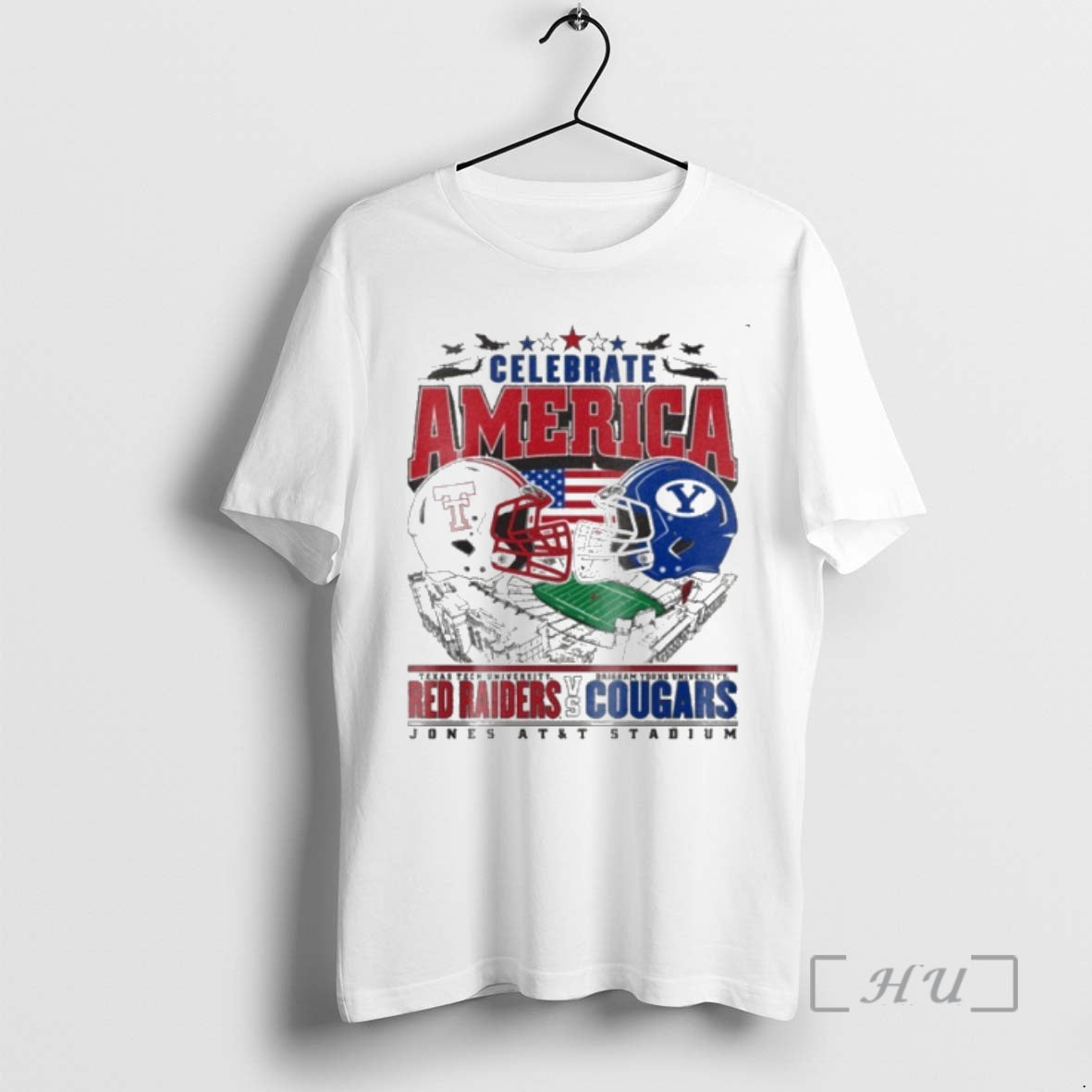 Officials Texas Tech Vs Byu Cougars 2025 Celebrate America T-Shirts, Hoodie, Sweatshirt | InkNestWear.com