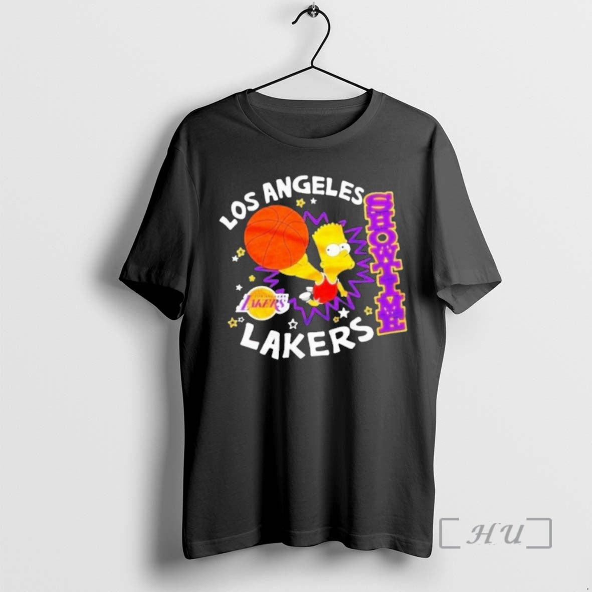 Officials The Bart Simpson X Los Angeles Lakers Nba T-Shirts, Hoodie, Sweatshirt | InkNestWear.com