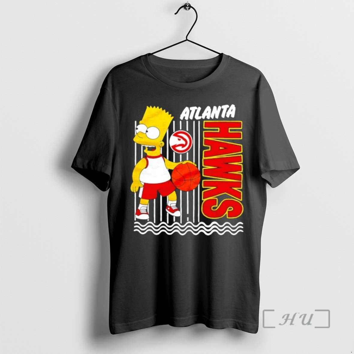 Officials The Bart Simpson X Atlanta Hawks Nba Mashup T-Shirts, Hoodie, Sweatshirt | InkNestWear.com