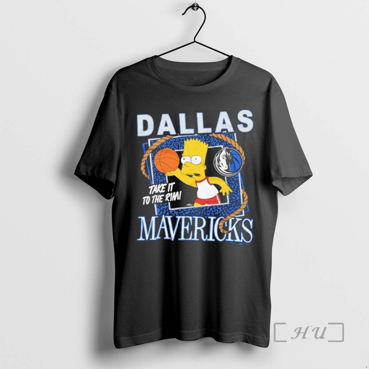 Officials The Bart Simpson X Dallas Mavericks Take It To The Rim Premium T Shirts Hoodie, Sweatshirt | InkNestWear.com