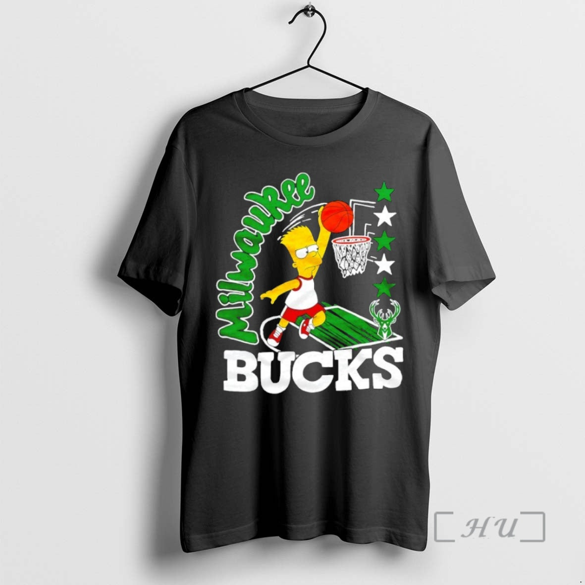 Officials The Bart Simpson X Milwaukee Bucks Nba Mashup T-Shirts, Hoodie, Sweatshirt | InkNestWear.com