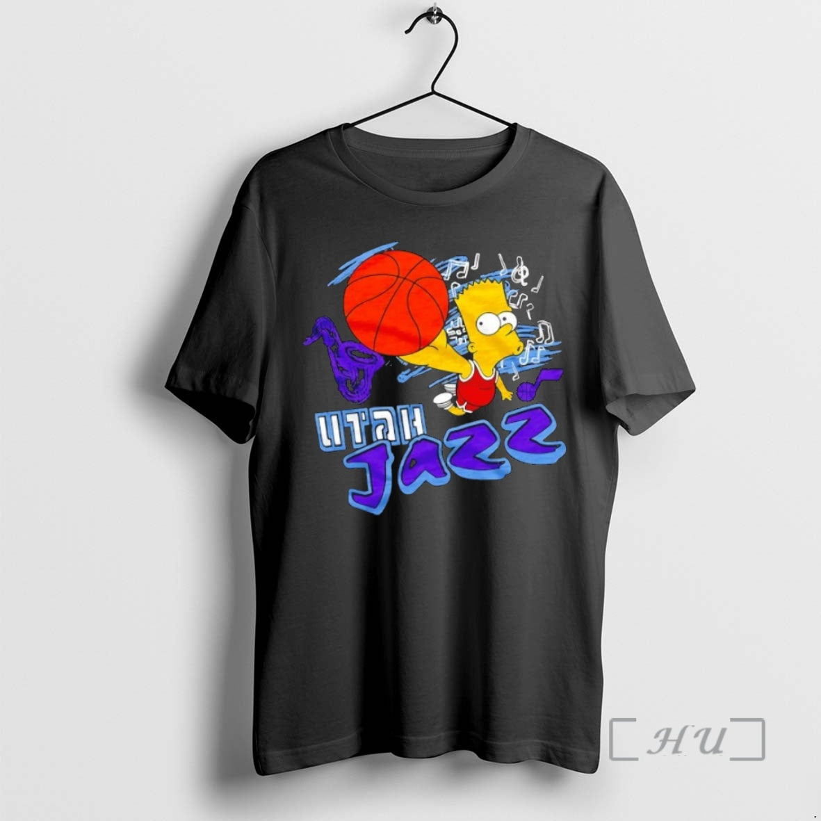 Officials The Bart Simpson X Utah Jazz Nba Mashup T-Shirts, Hoodie, Sweatshirt | InkNestWear.com