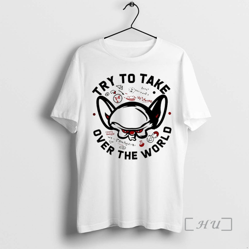 Officials The Brain Cartoon Try To Take Over The World T-Shirts, Hoodie, Sweatshirt | InkNestWear.com