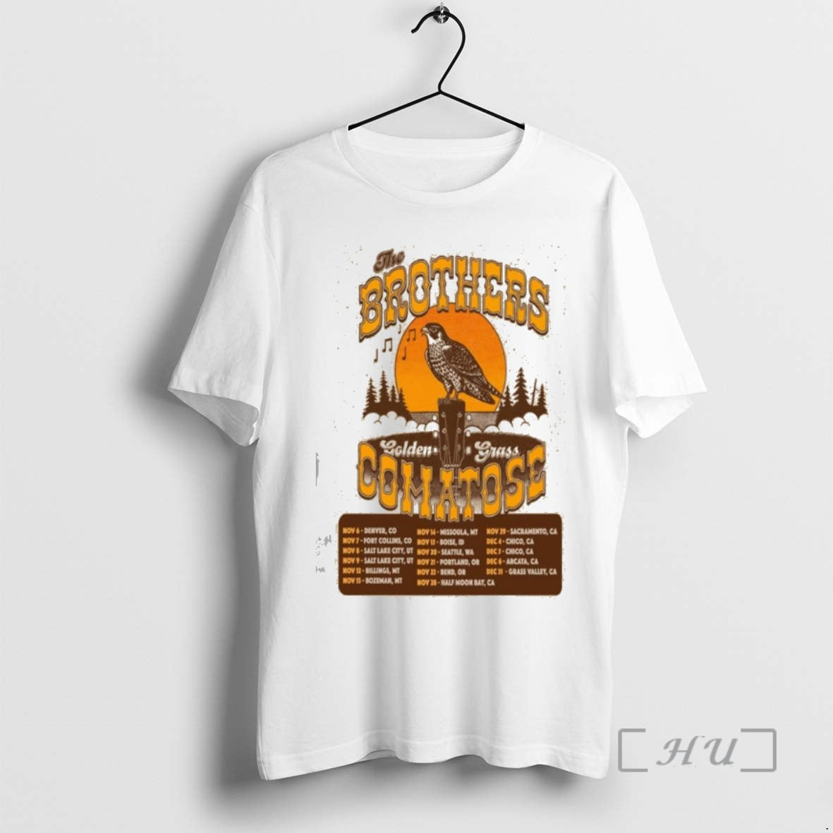 Officials The Brothers Comatose November December Tour 2025 T-Shirts, Hoodie, Sweatshirt | InkNestWear.com