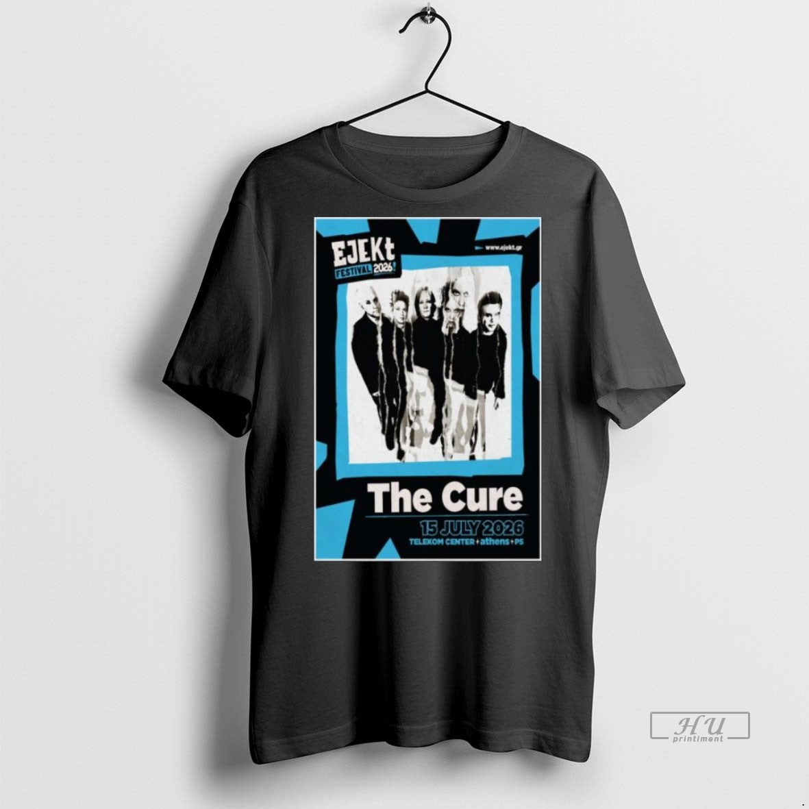 Officials The Cure Telekom Center Athens Greece July 15 2026 Long Sleve Premium T-Shirts, Hoodie, Sweatshirt